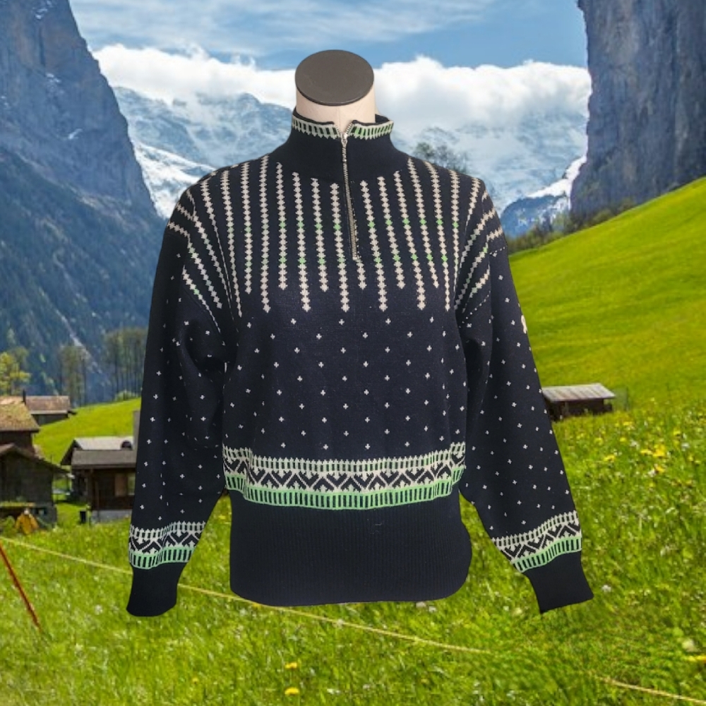 Vintage 80s Ski Sweater